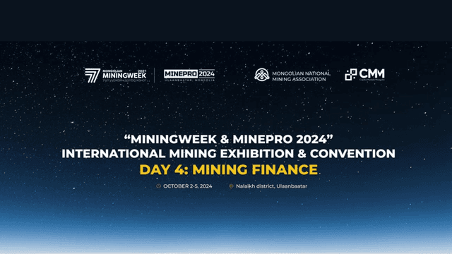 "Mining Week x MinePro Mongolia 2024”